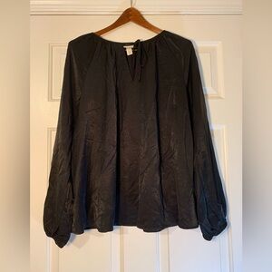 Ava & Viv black blouse